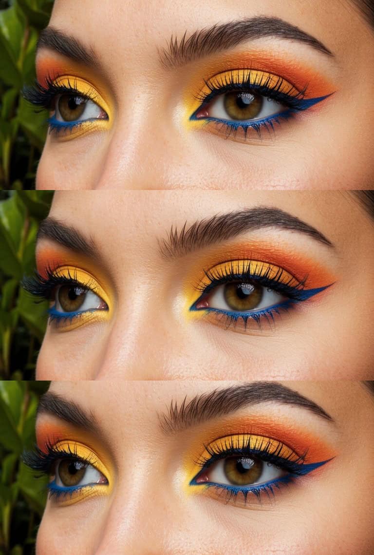34 Vibrant Summer Eye Makeup Ideas To Dazzle in the Sun