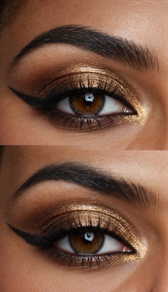 35 Glam Brown Eye Makeup Ideas: Create Stunning Smokey Eyes with Rich Earth Tones