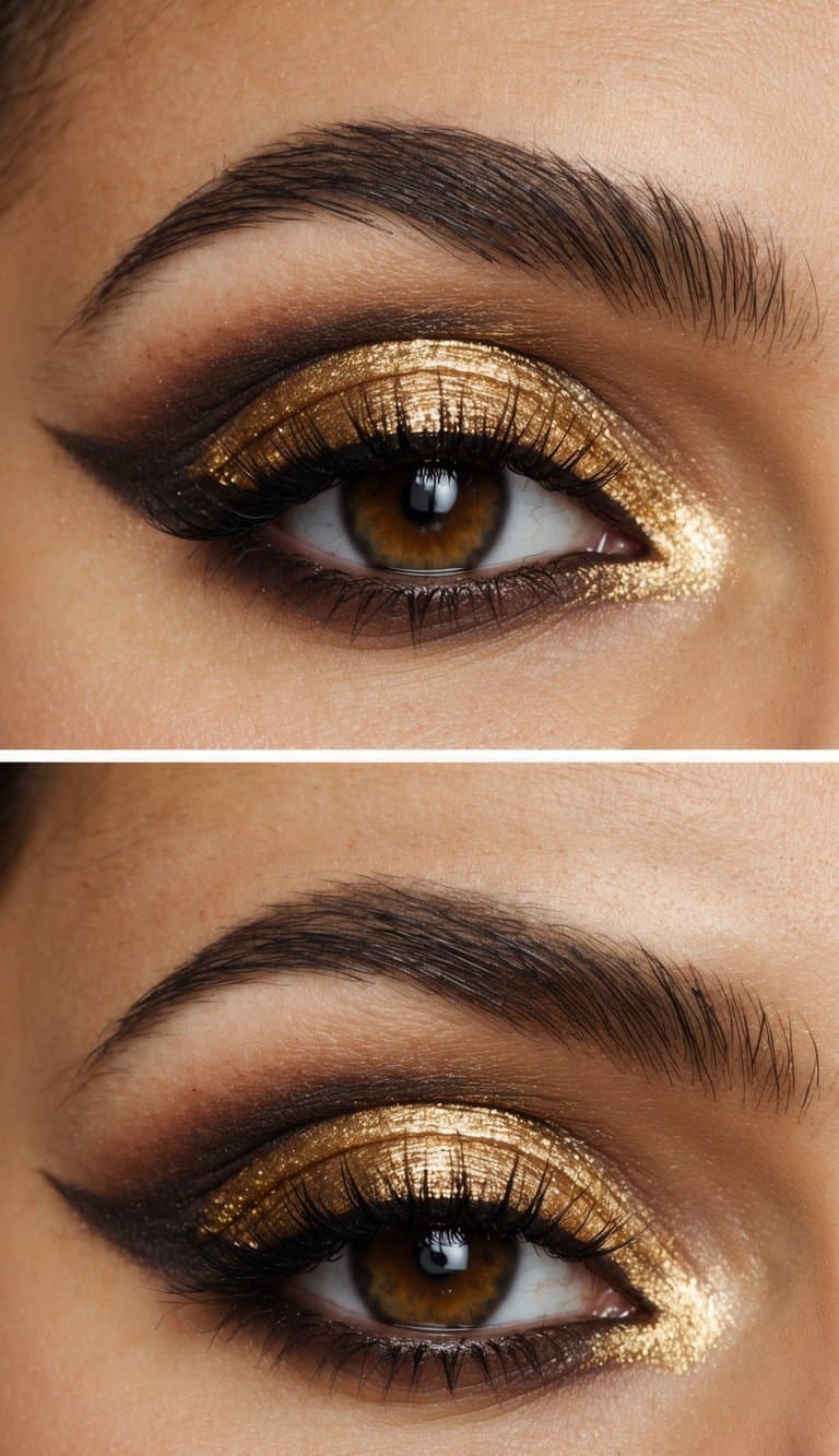 29 Gold Smoky Eye Makeup Ideas: Create Stunning Holiday Party Looks That Dazzle