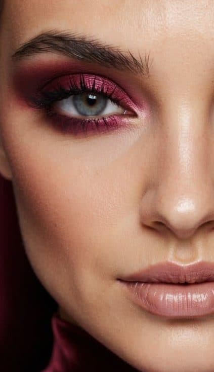 36 Maroon Eye Makeup Ideas: Glamorous Wine-Colored Looks to Make Your Eyes Pop