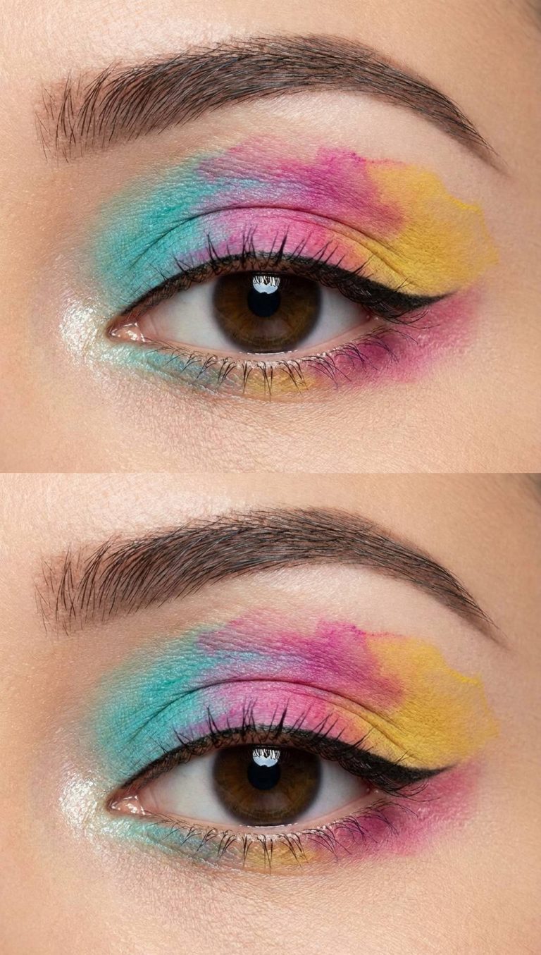 crazy eyeshadow designs Images High Quality Grahic 26 Crazy Eye Makeup Looks That Defy Convention: Bold Ideas to Inspire ...